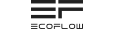 schwarzes Logo ECOFLOW
