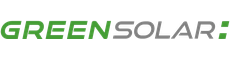 grün-graues Logo GreenSolar