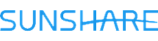blaues SUNSHARE Logo