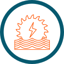 Wasserkraft Icon