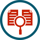 Icon einer ausgestreckten Hand mit Euro Zeichen drauf