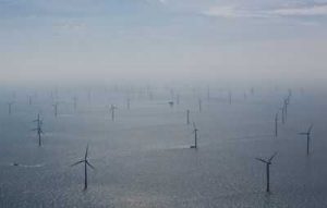 Foto Stromerzeugung in Offshore-Windparks