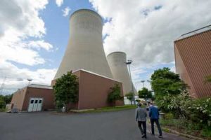 Foto Das Kernkraftwerk Grafenrheinfeld