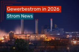 Industrie- und Gewerbestrom 2026: So entwickeln sich die Strompreise