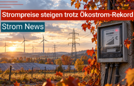 Strompreise im Herbst 2026: Trotz Ökostrom-Rekord bis 2029 hoch Strompreise im Herbst 2026: Trotz Ökostrom-Rekord bis 2029 hoch